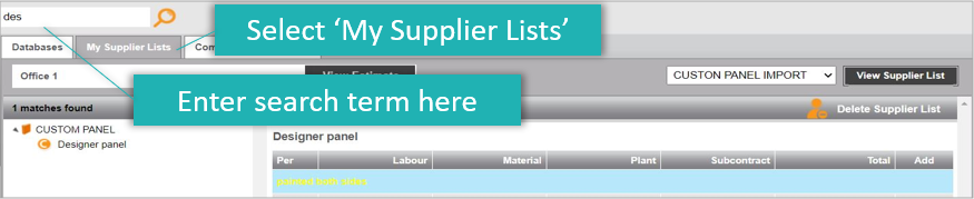 AU-Cordell_Estimator_Platinum-Database-search.png
